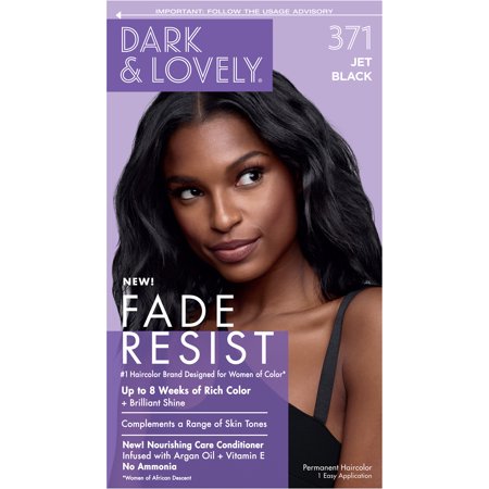 Dark & Lovely Fade Resist Haircolor – 371 Jet Black