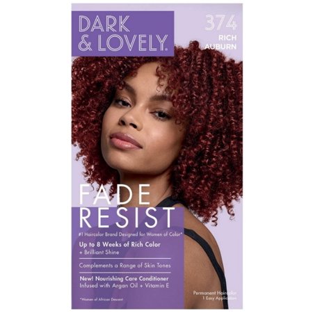 Dark & Lovely Fade Resist Haircolor – 374 Rich Auburn