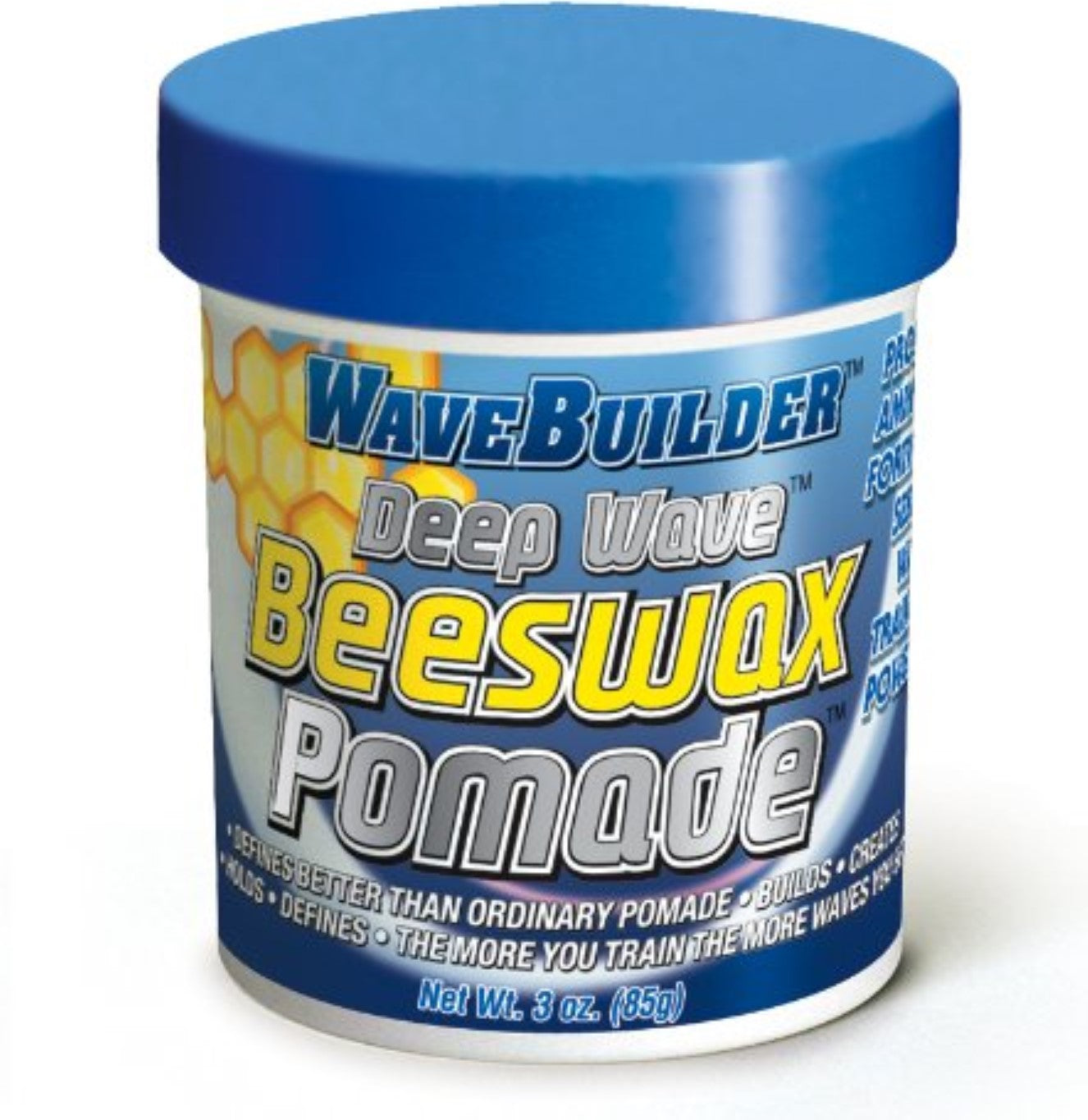 WaveBuilder Deep Wave Beeswax Pomade – 3 oz