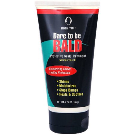High Time Dare to Be Bald Protective Scalp Treatment with Tea Tree Oil – 4.75 oz