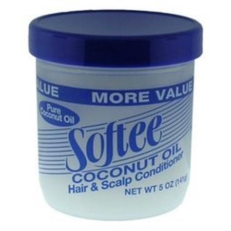 Softee Coconut Oil Hair & Scalp Conditioner – 5 oz