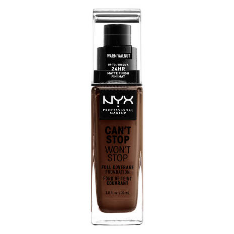 NYX CANT STOP WONT STOP 24HR 22.5 WARM WALNUT