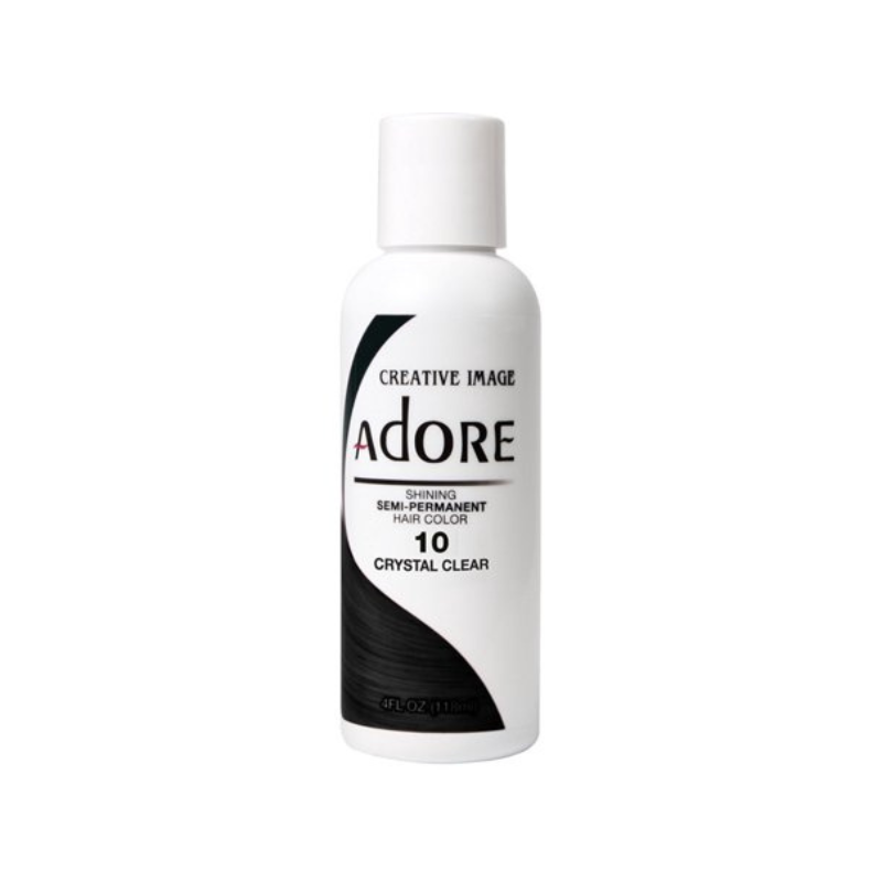 Adore Semi-Permanent Hair Color 10 Crystal Clear – 4 oz