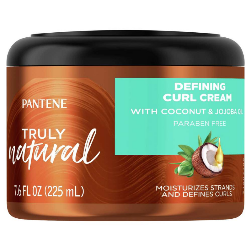 Pantene Truly Natural Defining Curl Cream - 7.6 FL oz