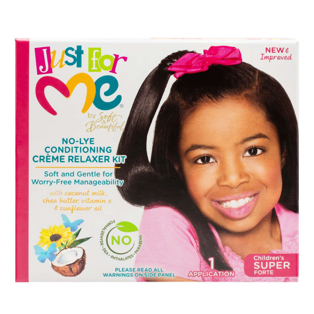 Just for Me No-Lye Conditioning Crème Relaxer Kit