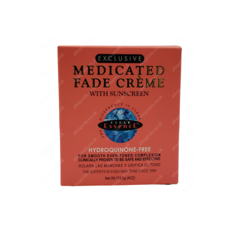 Clear Essence Exclusive Medicated Fade Crème with Sunscreen – 4 oz