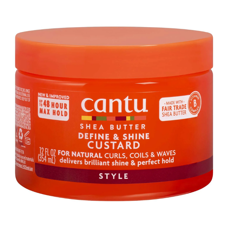 Cantu Shea Butter Define & Shine Custard – 12 oz