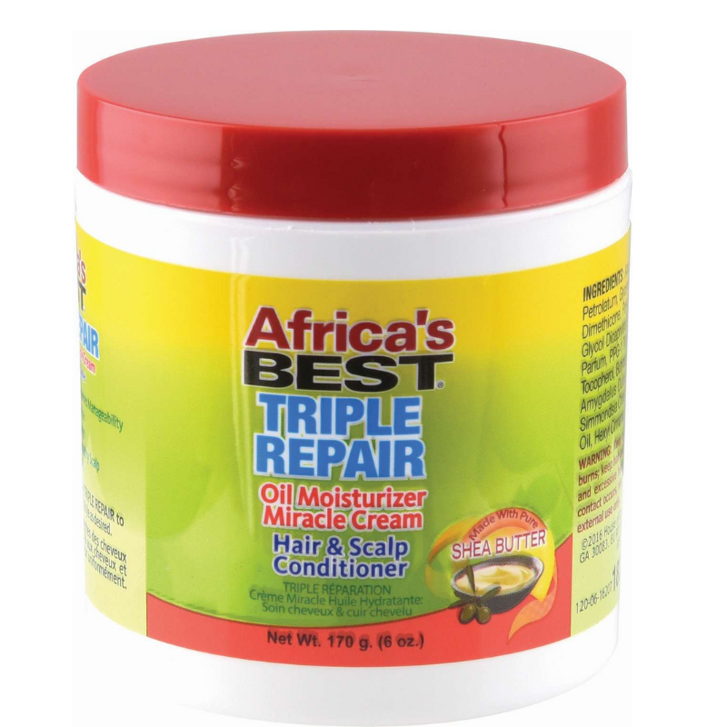 Africa's Best Triple Repair Oil Moisturizer Miracle Cream – 6 oz