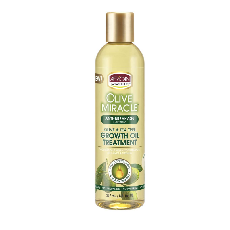 African Pride Olive Miracle Growth Oil Treatment – 8 fl. oz
