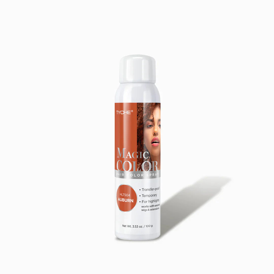 Tyche Magic Color Hair Color Spray – Auburn (3.53 oz)