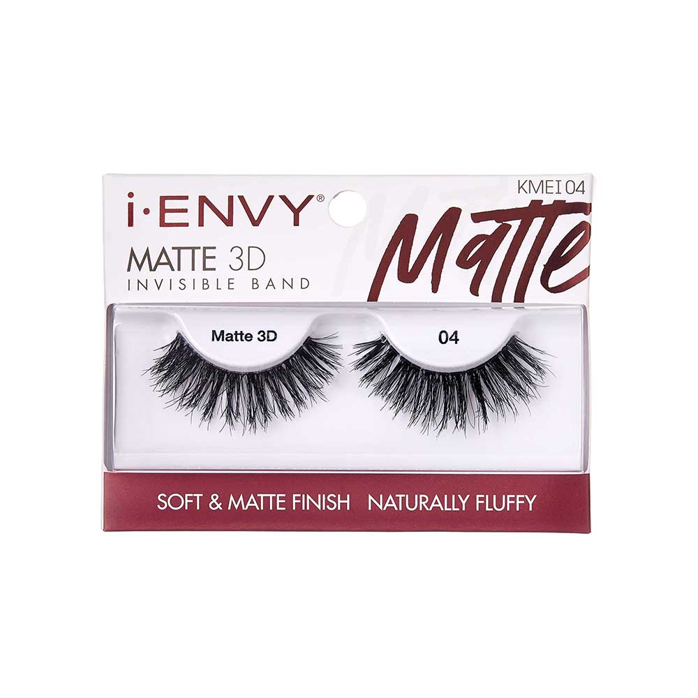 i Envy Matte 3D Invisible Band Lashes KMEI04