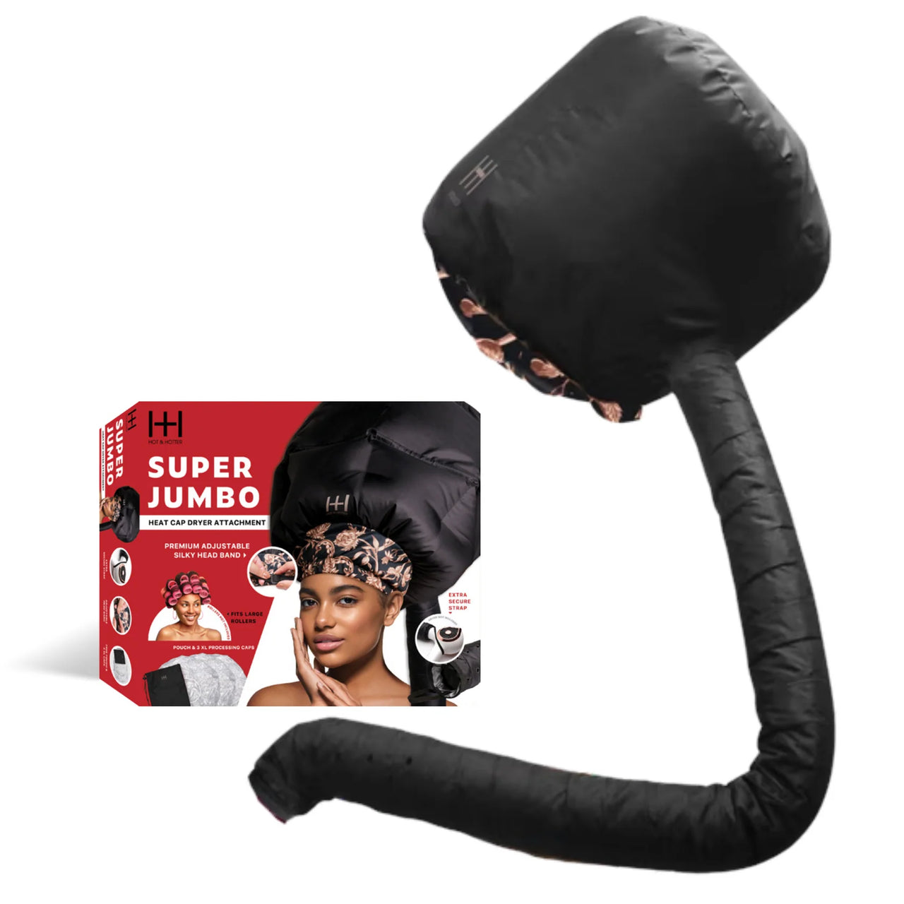 Hot & Hotter Super Jumbo Heat Cap Dryer Attachment 2971 - ANNS BEAUTY SUPPLY