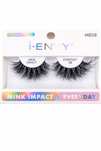 i Envy Mink Impact Everyday 08 Vegan Mink Strip Lashes MIE08 - ANNS BEAUTY SUPPLY