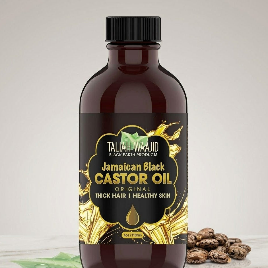 Taliah Waajid Black Earth Products Jamaican Black Castor Oil – Original 4 oz