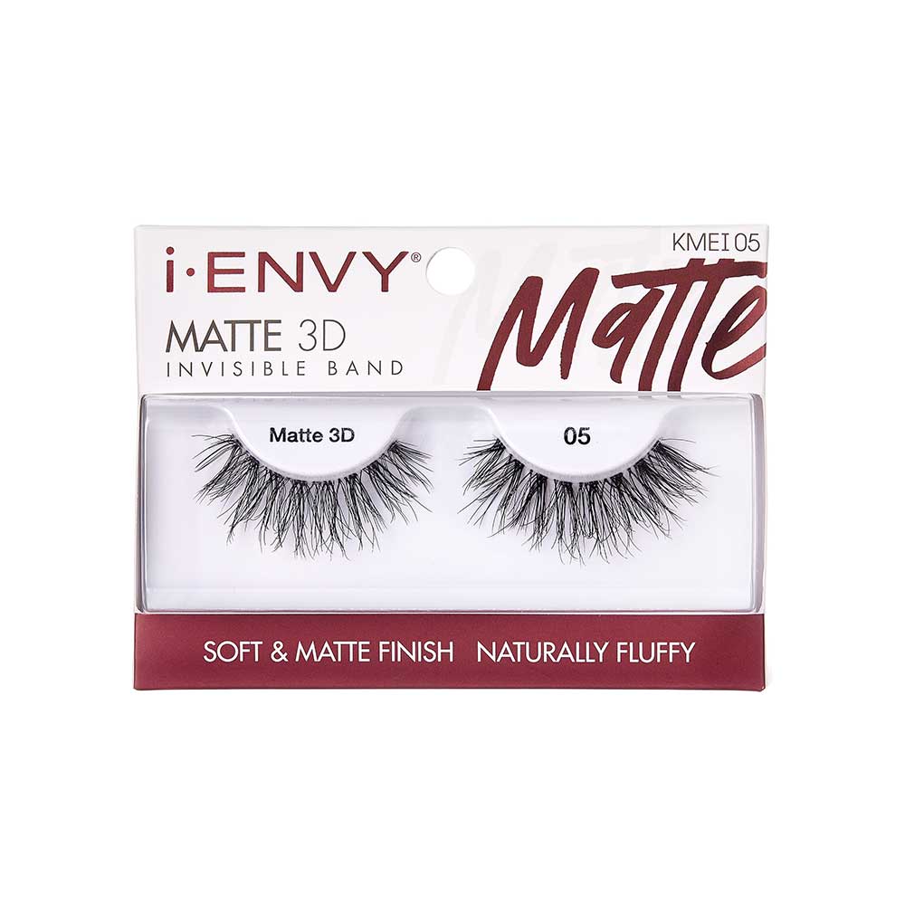 i Envy Matte 3D Invisible Band Lashes KMEI05
