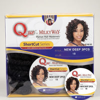Que by MilkyWay Human Hair Mastermix ShortCut Series – New Deep 3PCS