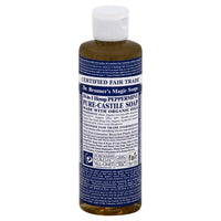 Dr. Bronner’s 18-in-1 Hemp Peppermint Pure-Castile Soap – Organic & Fair Trade, 8 fl oz - ANNS BEAUTY SUPPLY