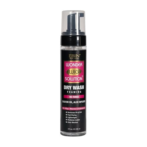 Ebin New York Wonder Wig Solution Dry Wash Foaming Cleanser – 8 oz - ANNS BEAUTY SUPPLY