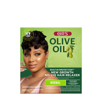 ORS Olive Oil Built-In Protection New Growth No-Lye Hair Relaxer (Normal)