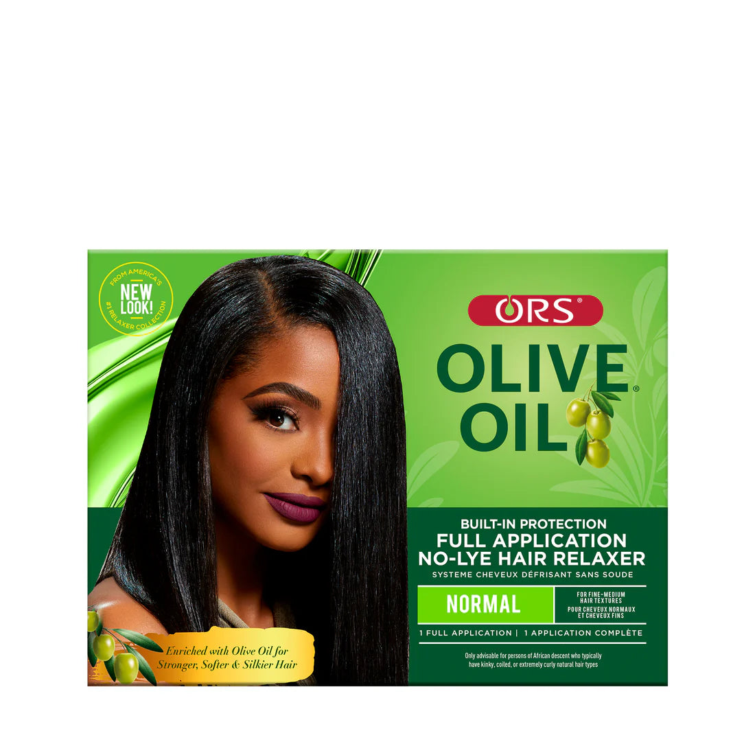ORS Olive Oil Built-In Protection Full Application No-Lye Hair Relaxer (Normal)