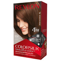 Revlon Colorsilk Beautiful Color – 47 Medium Rich Brown – Ammonia-Free - ANNS BEAUTY SUPPLY
