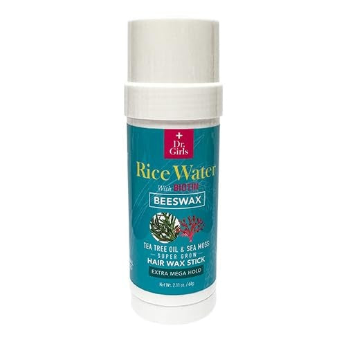 Dr. Curls Rice Water Beeswax Hair Wax Stick – 2.11 oz - ANNS BEAUTY SUPPLY