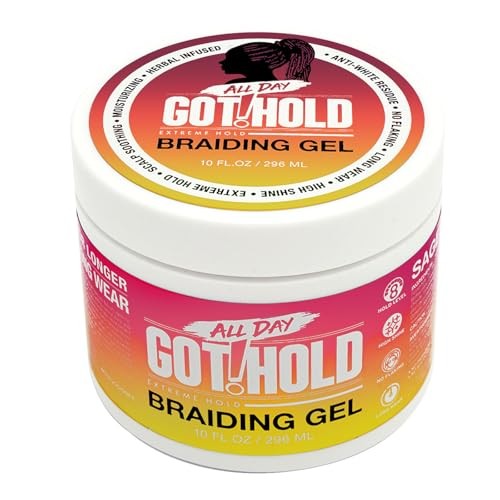 All Day Got2Hold Braiding Gel 10 fl oz - ANNS BEAUTY SUPPLY