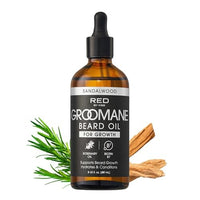 Red by Kiss Groomane Beard Oil – Sandalwood 3 Oz - ANNS BEAUTY SUPPLY