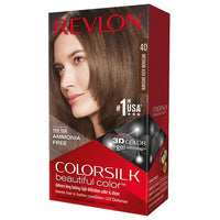 Revlon Colorsilk Beautiful Color – 40 Medium Ash Brown – Ammonia-Free - ANNS BEAUTY SUPPLY