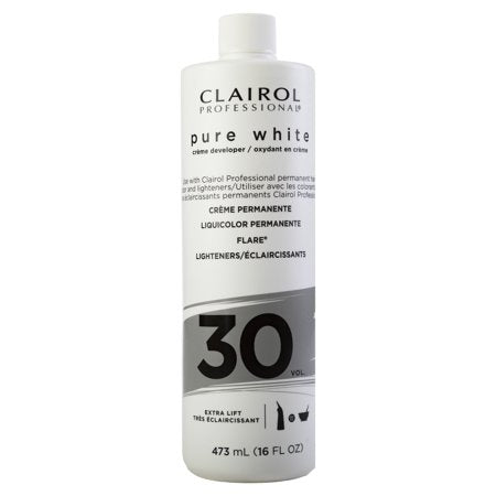 Clairol Professional Pure White 30 Volume Creme Developer – 16 fl oz - ANNS BEAUTY SUPPLY