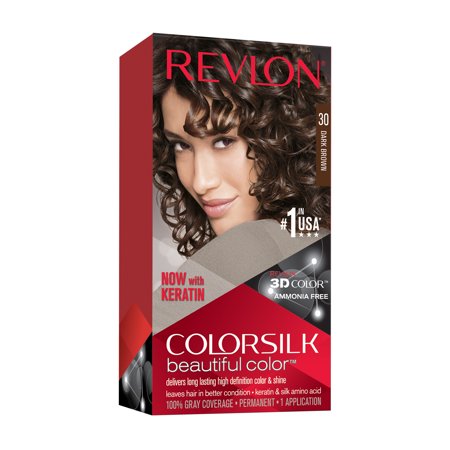 Revlon Colorsilk Beautiful Color – 30 Dark Brown – Ammonia-Free - ANNS BEAUTY SUPPLY