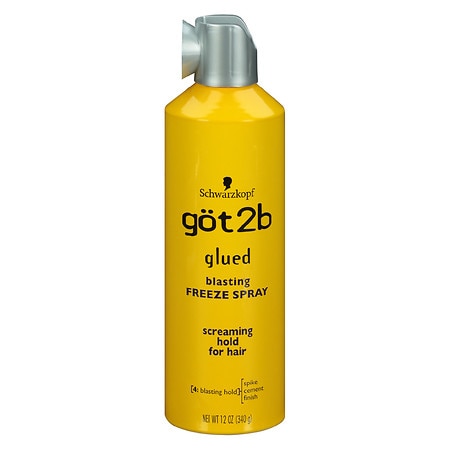 Schwarzkopf Got2b Glued Blasting Freeze Spray – 12 oz - ANNS BEAUTY SUPPLY