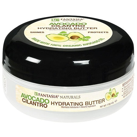 Fantasia Naturals Avocado Cilantro Hydrating Butter – 4 oz - ANNS BEAUTY SUPPLY