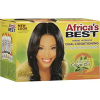 Africa's Best Herbal Intensive Dual Conditioning No-Lye Relaxer System - Regular - ANNS BEAUTY SUPPLY