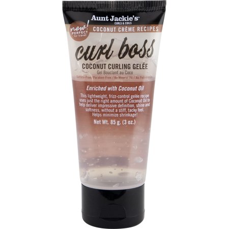 Aunt Jackie’s Curl Boss Coconut Curling Gelée – 3 oz - ANNS BEAUTY SUPPLY