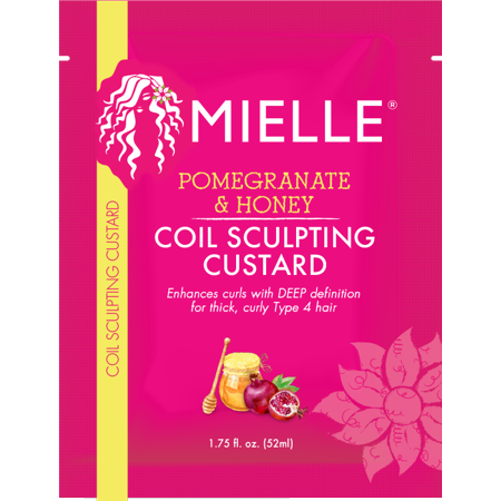 Mielle Pomegranate & Honey Coil Sculpting Custard – 1.75 fl oz (52 mL) - ANNS BEAUTY SUPPLY