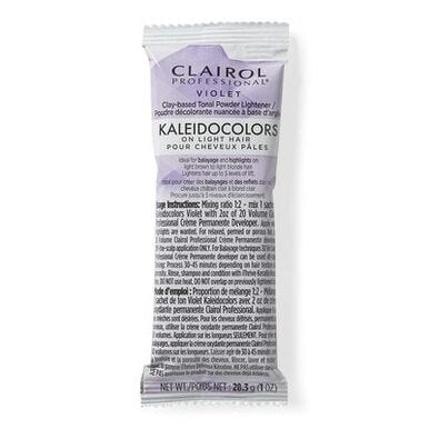 Clairol Professional Kaleidocolors Violet Powder Lightener 1 Oz Packet - ANNS BEAUTY SUPPLY