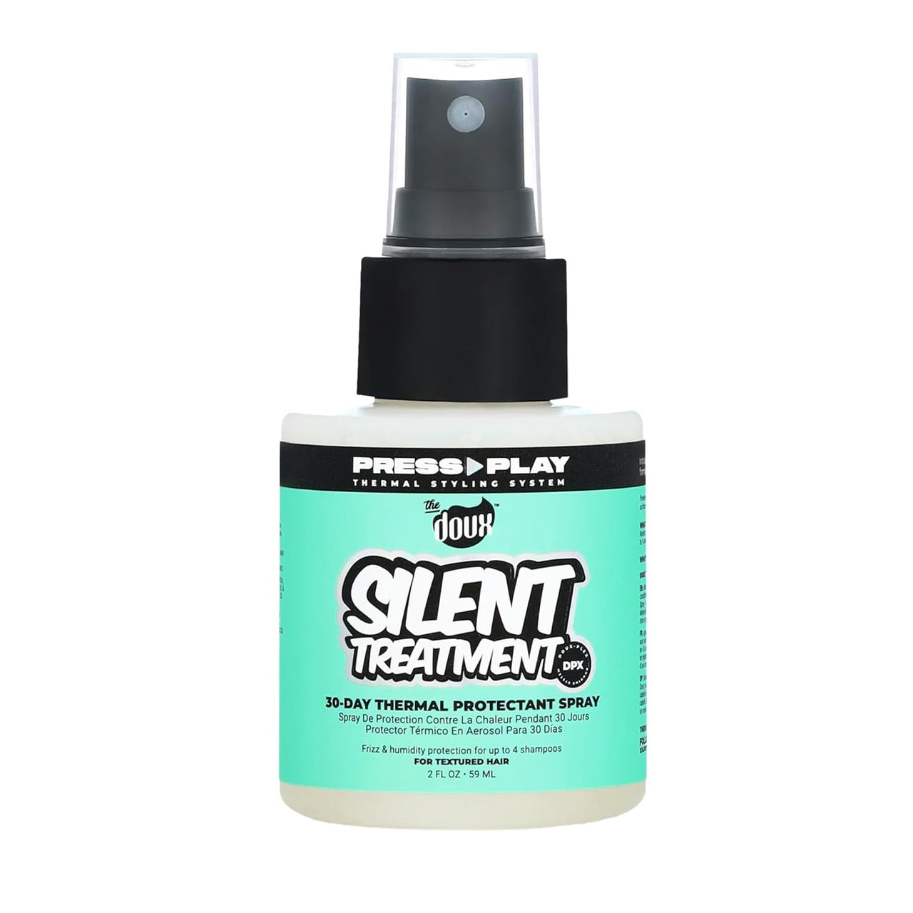 The Doux Silent Treatment 30-Day Thermal Protectant Spray 2 Fl. Oz. (59 mL)