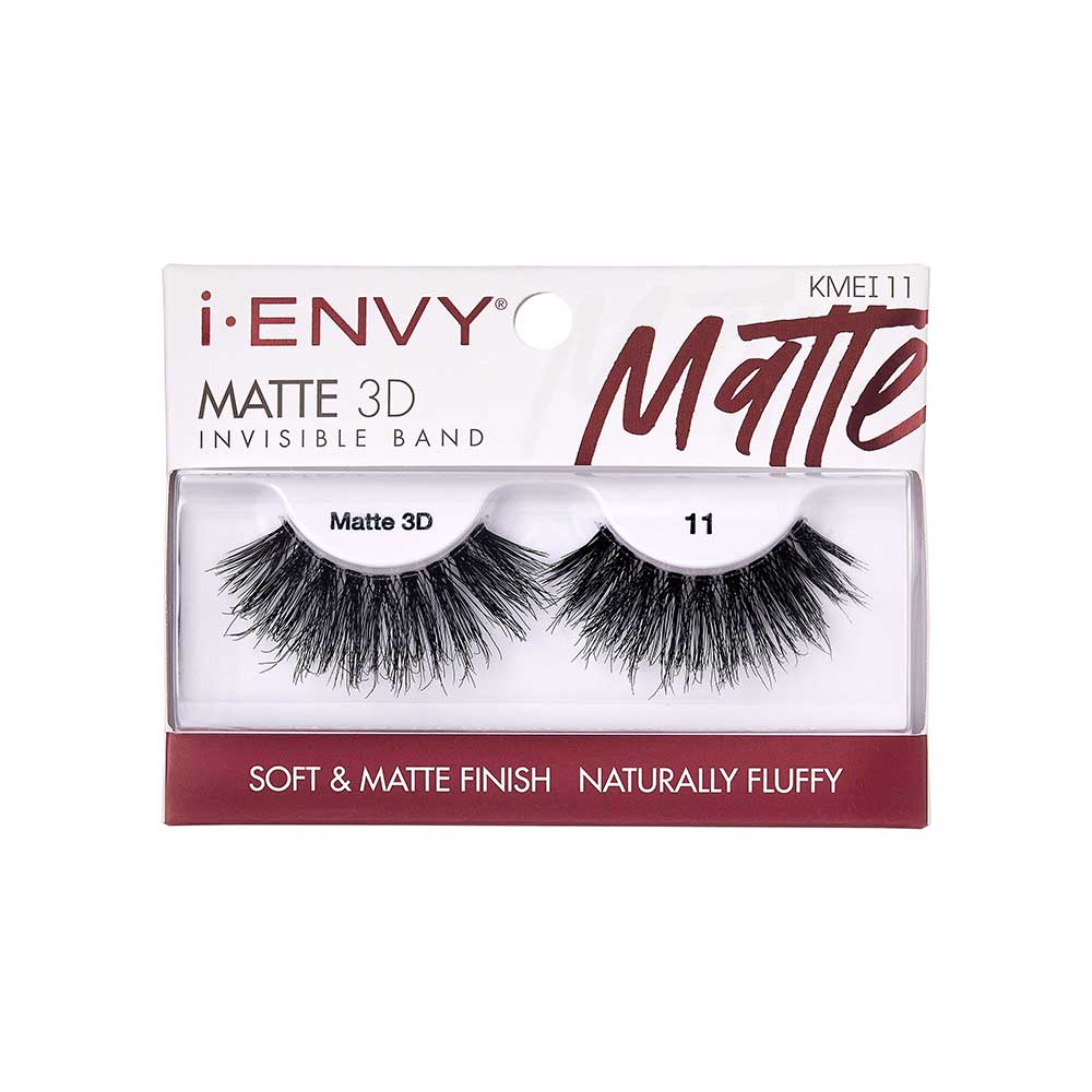 i Envy Matte 3D Invisible Band Lashes KMEI11