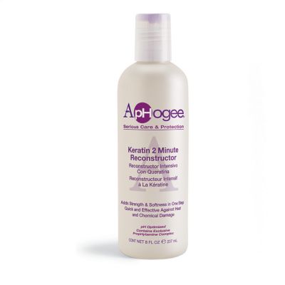 ApHogee Keratin 2 Minute Reconstructor – Strengthens & Repairs, 8 oz - ANNS BEAUTY SUPPLY