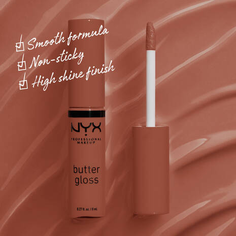 NYX Professional Makeup Butter Gloss - Bit of Honey - 0.27 fl. oz. / 8 mL - ANNS BEAUTY SUPPLY