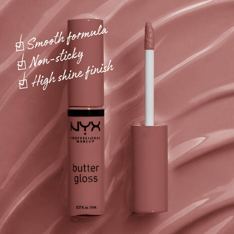 NYX Professional Makeup Butter Gloss - Spiked Toffee - 0.27 fl. oz. / 8 mL - ANNS BEAUTY SUPPLY