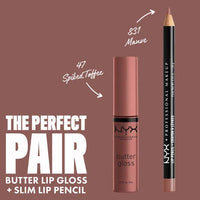 NYX Professional Makeup Butter Gloss - Spiked Toffee - 0.27 fl. oz. / 8 mL - ANNS BEAUTY SUPPLY
