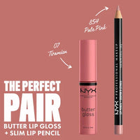 NYX Professional Makeup Butter Gloss - Tiramisu -  0.27 fl. oz. / 8 mL - ANNS BEAUTY SUPPLY