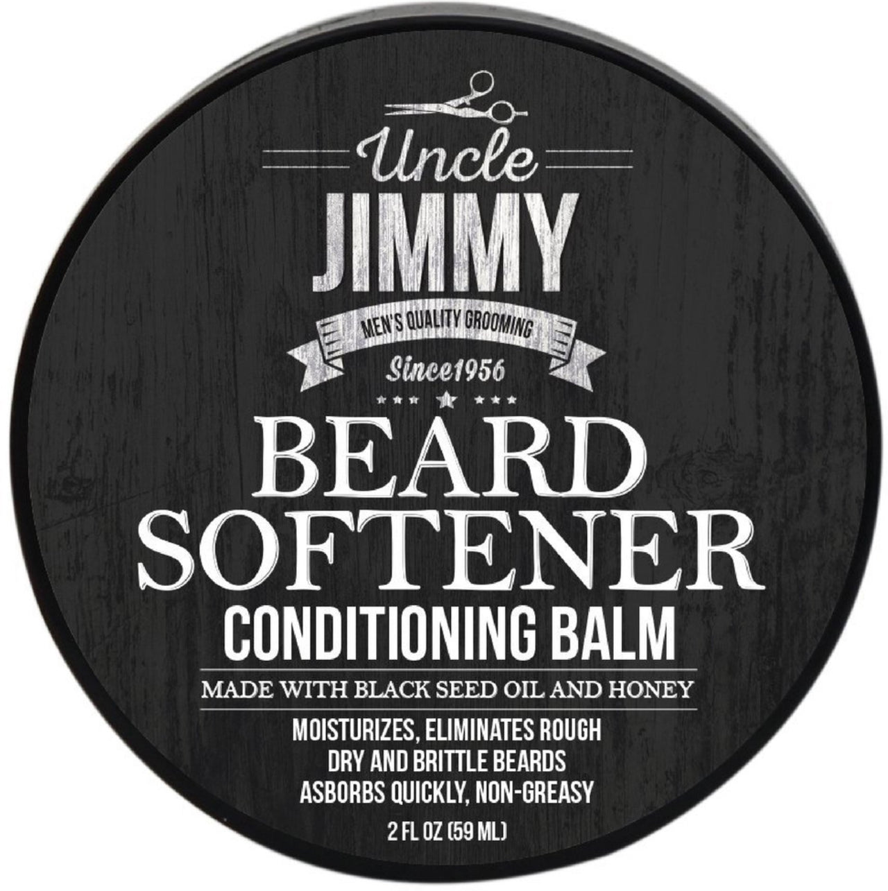 Uncle Jimmy Beard Softener Conditioning Balm – 2 oz - ANNS BEAUTY SUPPLY