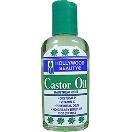 Hollywood Beauty Castor Oil Hair Treatment – Nourishing Scalp & Hair Oil, 2 oz - ANNS BEAUTY SUPPLY