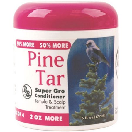 B&B Pine Tar Super Gro Conditioner Temple & Scalp Treatment – 6 oz - ANNS BEAUTY SUPPLY