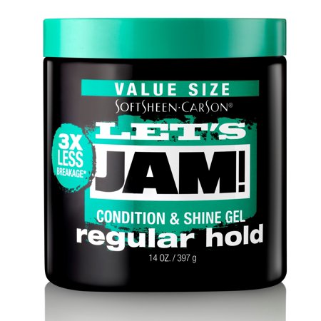 SoftSheen-Carson Let's Jam Condition & Shine Gel Regular Hold – 14 oz - ANNS BEAUTY SUPPLY