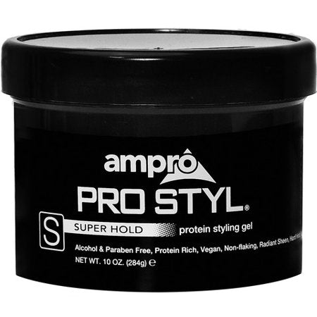Ampro Pro Styl Super Hold Protein Styling Gel 10 oz - ANNS BEAUTY SUPPLY