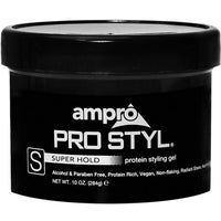 Ampro Pro Styl Super Hold Protein Styling Gel 10 oz - ANNS BEAUTY SUPPLY